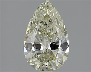 Foto Diamante Natural 1.50 quilates, De pera , Color M, claridad SI2 y certificado GIA de