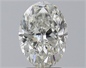Diamante Natural 2.50 quilates, Ovalado , Color I, claridad SI2 y certificado GIA