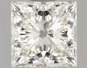Picture of Natural Diamond 1.01 Carats, Princess with  Cut, I Color, VVS1 Clarity and Certified by IGI
