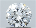Natural Diamond 0.70 Carats, Round with Very Good Cut, F Color, VVS2 Clarity and Certified by GIA