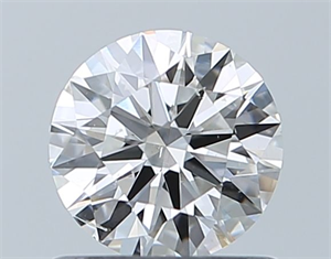 Picture of Natural Diamond 0.70 Carats, Round with Excellent Cut, F Color, SI1 Clarity and Certified by GIA