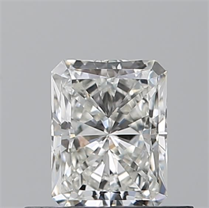 Picture of Natural Diamond 0.50 Carats, Radiant with  Cut, G Color, SI1 Clarity and Certified by GIA