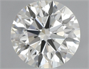 Natural Diamond 0.77 Carats, Round with Excellent Cut, K Color, VS1 Clarity and Certified by GIA