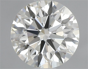 Picture of Natural Diamond 0.77 Carats, Round with Excellent Cut, K Color, VS1 Clarity and Certified by GIA