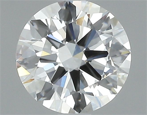 Picture of Natural Diamond 0.70 Carats, Round with Excellent Cut, F Color, VS1 Clarity and Certified by GIA