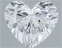 Natural Diamond 0.38 Carats, Heart with  Cut, E Color, IF Clarity and Certified by GIA