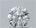 Natural Diamond 0.84 Carats, Round with Excellent Cut, E Color, VS2 Clarity and Certified by GIA