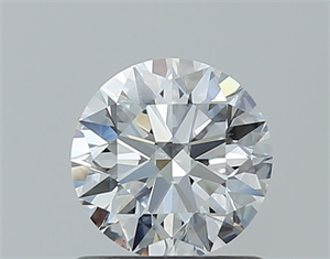 Picture of Natural Diamond 0.84 Carats, Round with Excellent Cut, E Color, VS2 Clarity and Certified by GIA