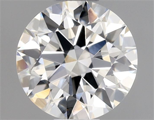 Picture of Natural Diamond 0.50 Carats, Round with Excellent Cut, H Color, VS1 Clarity and Certified by GIA