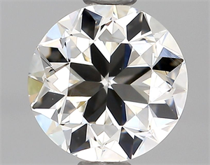 Picture of Natural Diamond 0.70 Carats, Round with Very Good Cut, J Color, SI1 Clarity and Certified by GIA