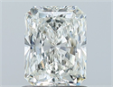 Diamante Natural 1.00 quilates, Radiante , Color I, claridad SI2 y certificado GIA