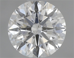 Picture of Natural Diamond 0.71 Carats, Round with Excellent Cut, F Color, SI2 Clarity and Certified by GIA