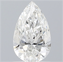Natural Diamond 0.80 Carats, Pear with  Cut, F Color, VS1 Clarity and Certified by GIA