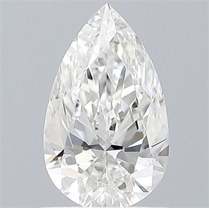 Picture of Natural Diamond 0.80 Carats, Pear with  Cut, F Color, VS1 Clarity and Certified by GIA