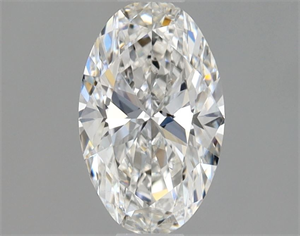 Picture of Natural Diamond 0.50 Carats, Oval with  Cut, F Color, VS2 Clarity and Certified by GIA