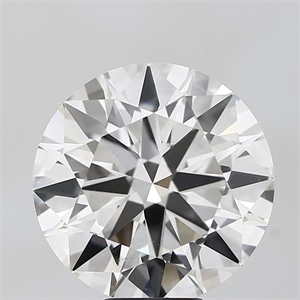 Picture of Lab Grown Diamond 8.00 Carats, Round with Ideal Cut, G Color, VS1 Clarity and Certified by IGI