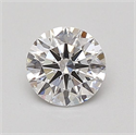 Del inventario de diamantes de laboratorio, 0.71 quilates, Redondo , Color E, claridad VS1 y certificado IGI
