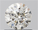 Natural Diamond 0.70 Carats, Round with Very Good Cut, J Color, VS2 Clarity and Certified by GIA