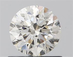 Picture of Natural Diamond 0.70 Carats, Round with Very Good Cut, J Color, VS2 Clarity and Certified by GIA