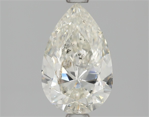 Picture of Natural Diamond 1.50 Carats, Pear with  Cut, I Color, SI2 Clarity and Certified by HRD
