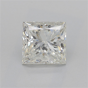 Foto Diamante Natural 1.51 quilates, Princesa , Color J, claridad SI2 y certificado GIA de