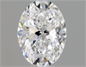Diamante Natural 0.42 quilates, Ovalado , Color D, claridad VS2 y certificado GIA