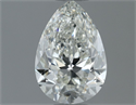 Natural Diamond 0.70 Carats, Pear with  Cut, H Color, VVS1 Clarity and Certified by IGI