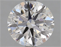 Lab Grown Diamond 2.35 Carats, Round with Excellent Cut, D Color, VVS1 Clarity and Certified by GIA