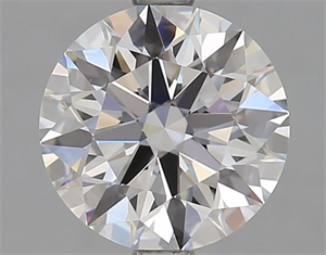Picture of Lab Grown Diamond 2.35 Carats, Round with Excellent Cut, D Color, VVS1 Clarity and Certified by GIA