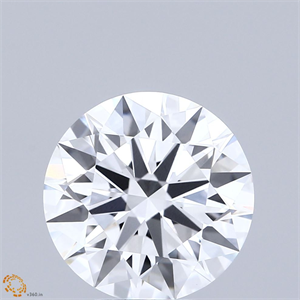 Picture of Lab Grown Diamond 4.31 Carats, Round with Ideal Cut, E Color, VVS1 Clarity and Certified by IGI