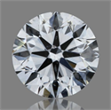 Diamante Natural 0.40 quilates, Redondo , Color F, claridad SI2 y certificado GIA