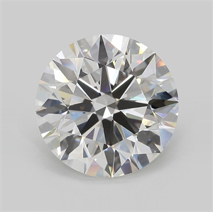 Picture of Lab Grown Diamond 9.07 Carats, Round with Ideal Cut, F Color, VVS2 Clarity and Certified by IGI