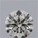 Natural Diamond 0.41 Carats, Round with Excellent Cut, I Color, VS1 Clarity and Certified by IGI
