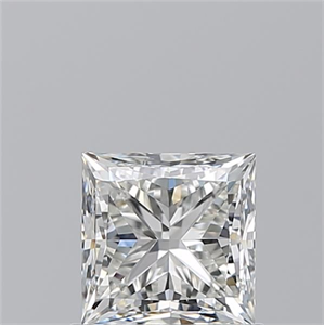 Picture of Natural Diamond 1.01 Carats, Princess with  Cut, I Color, VVS2 Clarity and Certified by GIA