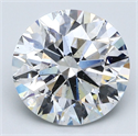 Diamante Natural 4.13 quilates, Redondo , Color D, claridad SI2 y certificado GIA