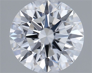 Picture of Lab Grown Diamond 1.04 Carats, Round with Ideal Cut, D Color, VVS1 Clarity and Certified by IGI