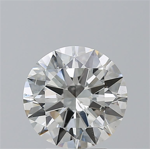 Foto Diamante Natural 3.71 quilates, Redondo , Color I, claridad SI2 y certificado GIA de