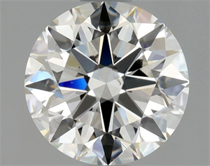 Picture of Natural Diamond 1.00 Carats, Round with Excellent Cut, I Color, VS2 Clarity and Certified by GIA