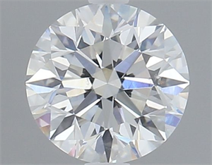 Picture of Natural Diamond 0.81 Carats, Round with Excellent Cut, F Color, SI1 Clarity and Certified by GIA