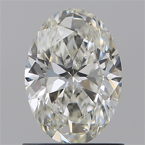 Picture of Natural Diamond 1.01 Carats, Oval with  Cut, I Color, VS1 Clarity and Certified by GIA