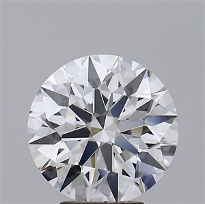 Picture of Lab Grown Diamond 4.37 Carats, Round with Ideal Cut, E Color, VS1 Clarity and Certified by IGI