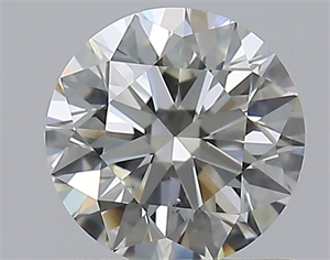 Foto Diamante Natural 0.76 quilates, Redondo , Color J, claridad SI1 y certificado GIA de