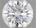 Natural Diamond 0.40 Carats, Round with Excellent Cut, F Color, SI1 Clarity and Certified by GIA
