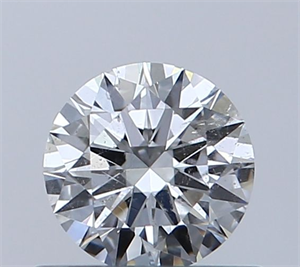 Foto Diamante Natural 0.44 quilates, Redondo , Color F, claridad I1 y certificado GIA de