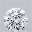 Lab Grown Diamond 1.14 Carats, Round with Ideal Cut, D Color, VVS1 Clarity and Certified by IGI