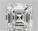 Diamante Natural 3.01 quilates, Asscher , Color I, claridad VS2 y certificado GIA