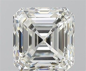 Foto Diamante Natural 3.01 quilates, Asscher , Color I, claridad VS2 y certificado GIA de