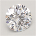 Lab Grown Diamond 1.16 Carats, Round with Ideal Cut, E Color, VVS2 Clarity and Certified by IGI