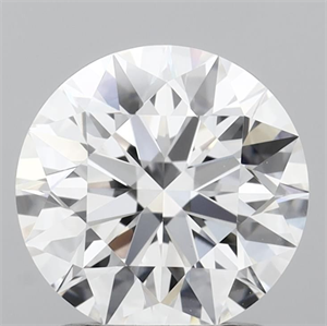 Picture of Lab Grown Diamond 1.54 Carats, Round with Ideal Cut, D Color, VVS2 Clarity and Certified by IGI