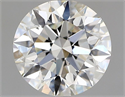 Diamante Natural 0.90 quilates, Redondo , Color I, claridad VS2 y certificado GIA